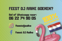 Feest DJ Aaike Visitekaartje
